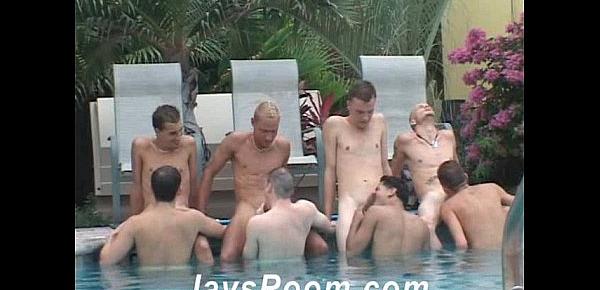  Pool Party Cum Junkies